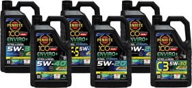 SELECTED-Penrite-ENVIRO-5L-ENGINE-OILS on sale