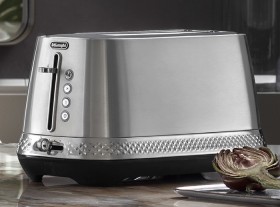 DeLonghi-Diadema-Long-Slot-Toaster-Platinum on sale