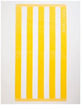 Heritage+Santorini+Beach+Towel+-+Yellow