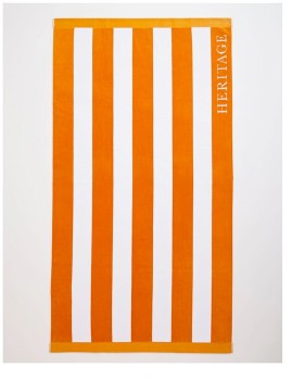 Heritage+Santorini+Beach+Towel+-+Orange