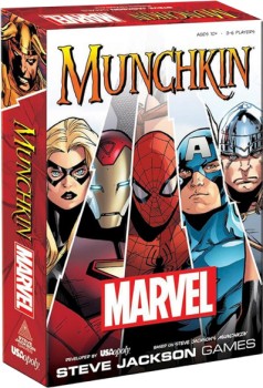 Munchkin+Marvel+Edition%3A+Board+Game