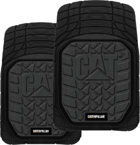 Caterpillar+Rubber+Floor+Mats+Black