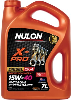 Nulon+X-Pro+High+Torque+Performance+Engine+Oil+15W-40+7L