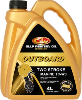 Gulf-Western-Oil-Outboard-2-Stroke-Marine-TC-W3-4L on sale