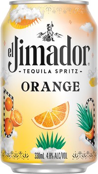 NEW-El-Jimador-Tequila-Spritz-Orange-Can-330mL on sale