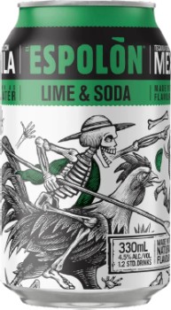 Espolon+Lime+and+Soda+Cans+330mL
