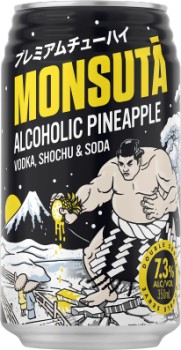 Monsuta-Pineapple-Chuhai-73pct-350mL on sale