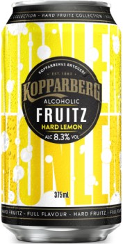 Kopparberg+Fruitz+Hard+Lemon+8.3%25+375mL