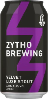 Zytho+Brewing+Velvet+Luxe+Stout+Cans+375mL
