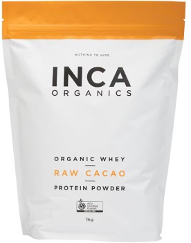 Inca+Organics+Organic+Whey+Raw+Cacao+Protein+Powder+1kg