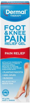 Dermal+Therapy+Foot+%26amp%3B+Knee+Pain+Relief+Gel+50g