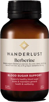 Wanderlust+Berberine+333mg+60+Capsules