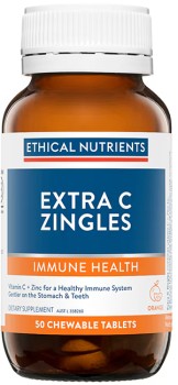 Ethical+Nutrients+Extra+C+Zingles+Orange+50+Chewable+Tablets