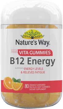 Nature%26rsquo%3Bs+Way+Adult+Vita+Gummies+B12+Energy+80+Pack