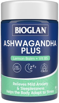Bioglan+Ashwagandha+Plus+60+Tablets