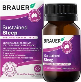 Brauer+Sleep+Sustained+Release+30+Tablets