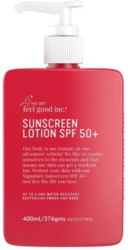 We+Are+Feel+Good+Inc+Signature+Sunscreen+Lotion+SPF50+400ml