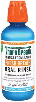 TheraBreath+Fresh+Breath+Oral+Rinse+Icy+Mint+473ml