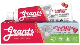 Grants+Kids+Natural+Toothpaste+Strawberry+Surprise+75g