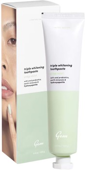 Gem+Triple+Whitening+Toothpaste+Crisp+Mint+100g