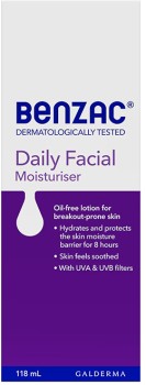Benzac+Daily+Facial+Moisturiser+118ml