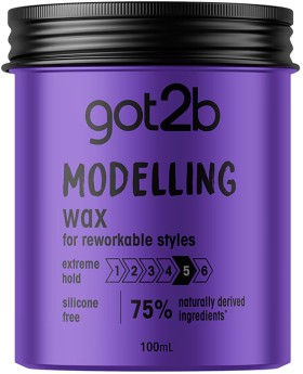 Schwarzkopf+Got2b+Modelling+Wax+for+Reworkable+Styles+100ml