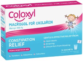 Coloxyl+Macrogol+Powder+for+Children+14+Sachets