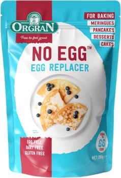 Orgran+No+Egg+%28Egg+Replacer%29+Mix+Pouch+200g