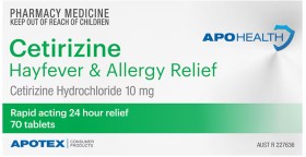 Apohealth-Cetirizine-Hayfever-Allergy-Relief-70-Tablets on sale
