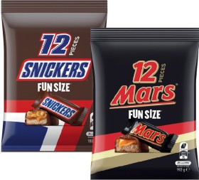 Mars-Snickers-or-MMs-Fun-Size-Pack-132192g-Selected-Varieties on sale