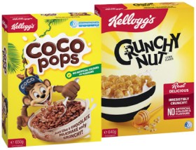 Kellogg%26rsquo%3Bs+Coco+Pops+650g%2C+Crunchy+Nut+Corn+Flakes+640g+or+Nutri%E2%80%91Grain+765g
