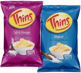 Thins+Chips+175g+Selected+Varieties