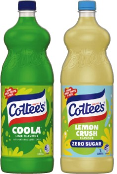 Cottee%26rsquo%3Bs+Cordial+1+Litre+Selected+Varieties
