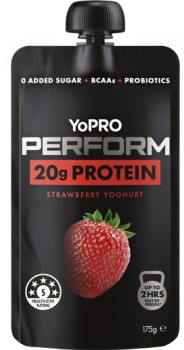 NEW+YoPRO+Perform+Protein+Yoghurt+Pouch+175g+Selected+Varieties