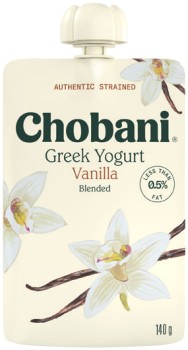Chobani+Greek+Yogurt+Pouch+140g+Selected+Varieties