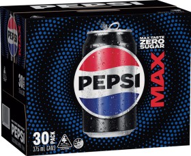 Pepsi-30x375mL-Selected-Varieties on sale