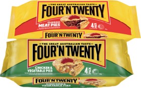 Four%26rsquo%3BN+Twenty+Meat+Pies+4+Pack+Selected+Varieties
