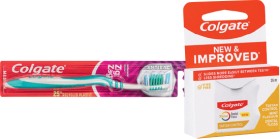 Colgate+Total+Tartar+Control+Dental+Floss+25m+or+Zig+Zag+Toothbrush+1+Pack+Selected+Varieties