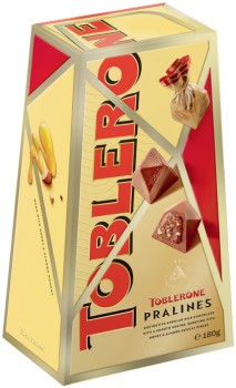 Toblerone-Pralines-Chocolate-Box-180g on sale
