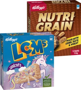 Kellogg%26rsquo%3Bs+LCMs+or+Nutri%E2%80%91Grain+Bars+5+Pack+Selected+Varieties