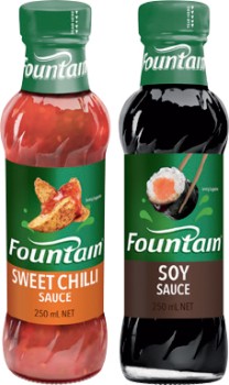Fountain+Sauce+250mL+Selected+Varieties