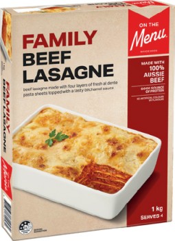 On+The+Menu+Family+Beef+Lasagne+1kg