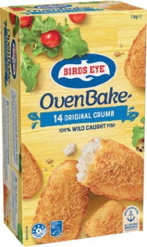 Birds+Eye+Oven+Bake+Original+Crumb+Fish+Fillets+1kg+or+Air+Baked+Lightly+Crumbed+Whiting+Fish+890g