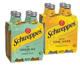Schweppes+Mixers+4x300mL+Selected+Varieties