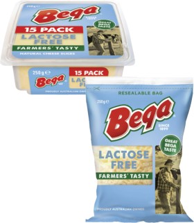 Bega+Cheese+Lactose+Free+Slices+or+Grated+250g