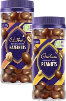Cadbury+Chocolate+Coated+Fruit+or+Nut+Jar+270g-340g