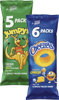 Cheezels+6+Pack+or+Jumpy%26%23039%3Bs+5+Pack