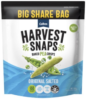 Calbee+Harvest+Snaps+Pea+Crisps+230g