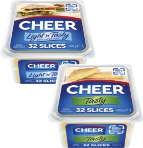 Cheer+Cheese+Slices+500g