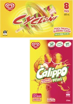 Streets+Calippo+6+Pack-10+Pack+525mL-575mL+or+Cyclone+Sticks+8+Pack+688mL